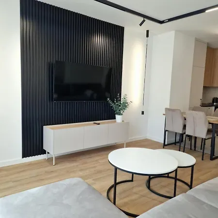 Apartment Luksusowy Cotton Factory Grand Loft -9 Guests -fuzja Lodz
